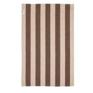 Amalia kjøkkenhåndkle 50x70cm Brun/offwhite