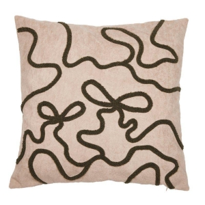 Putetrekk Rosett grønn 50x50cm
