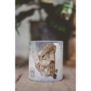 Lysglass frostet sekk 9x10cm